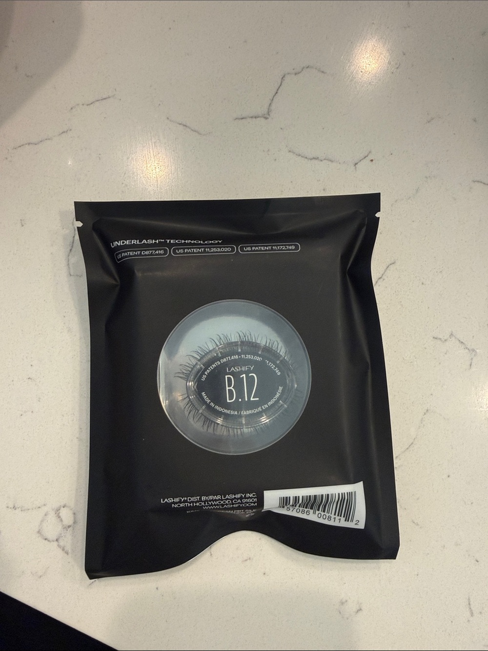 LASHIFY B.12 False Eyelashes - Black